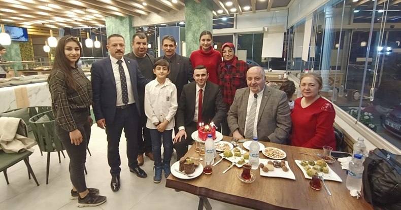Halil ibrahim'e sürpriz doğum günü