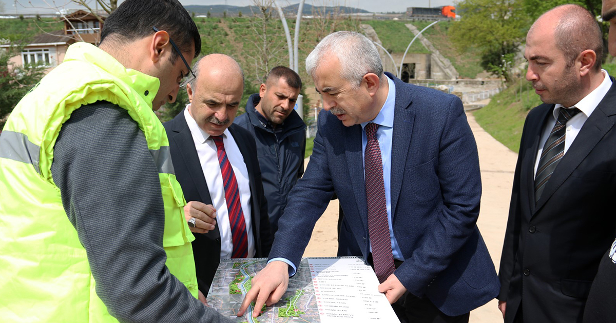 Genel Sekreter Gündoğdu, Derince ve Körfez’de yatırımları inceledi
