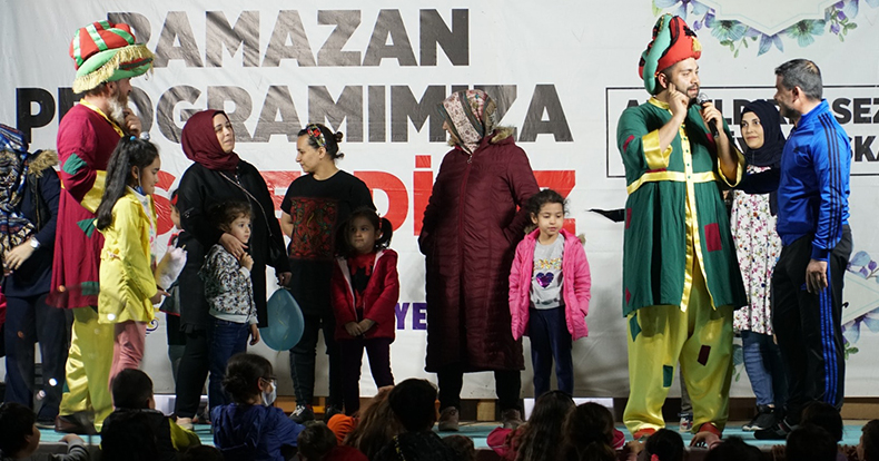 Ramazan coşkusu Anıtpark'ta çocuklarla buluştu