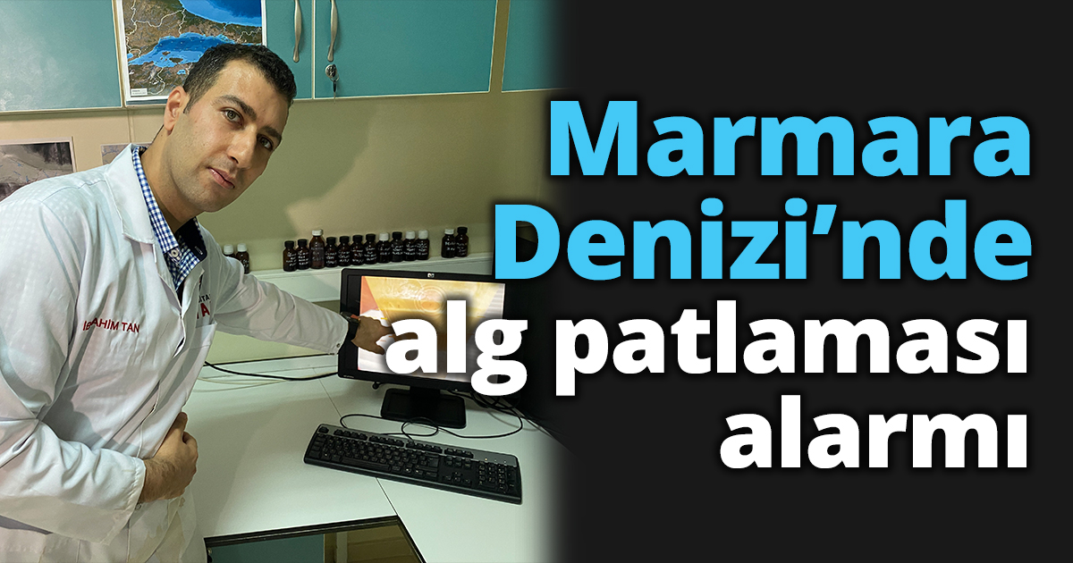 Marmara Denizi’nde alg patlaması alarmı