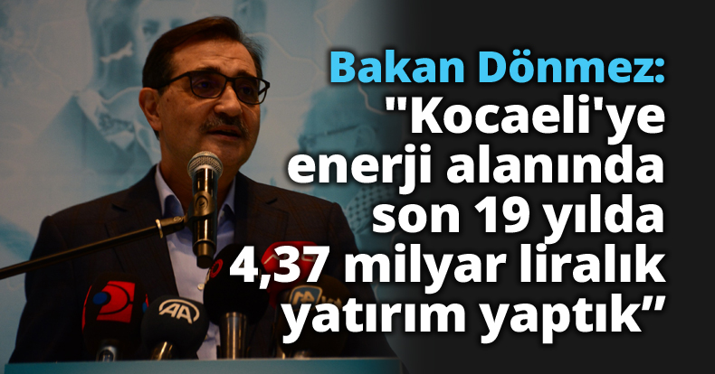 Bakan Dönmez: