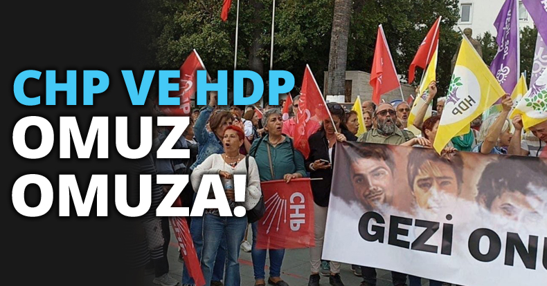 CHP VE HDP OMUZ OMUZA!