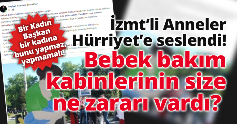 İzmit'li Annelerden Hürriyete tepki!