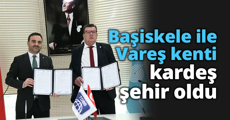 Başiskele ile Vareş kenti kardeş şehir oldu