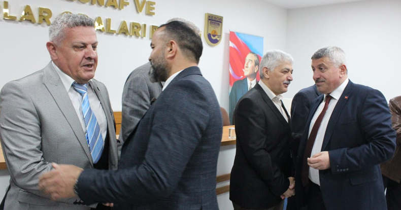 Esnaf Odaları bayramlaştı