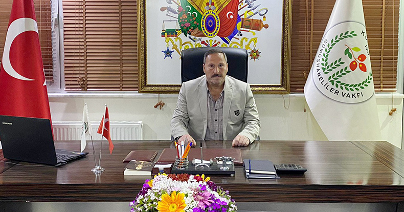 Gümüşhaneliler Vakfı’nda yeni başkan “Kenan Öge”