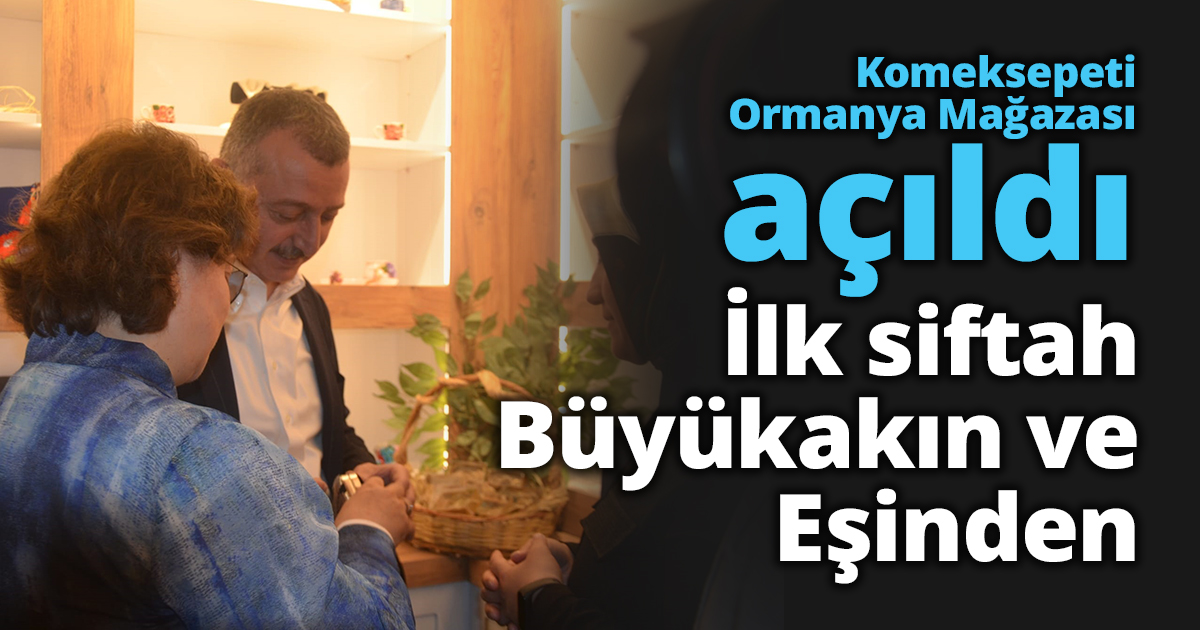 Komeksepeti Ormanya Mağazası açıldı