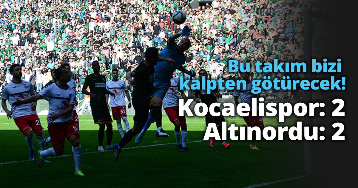 Bu takım bizi kalpten götürecek!