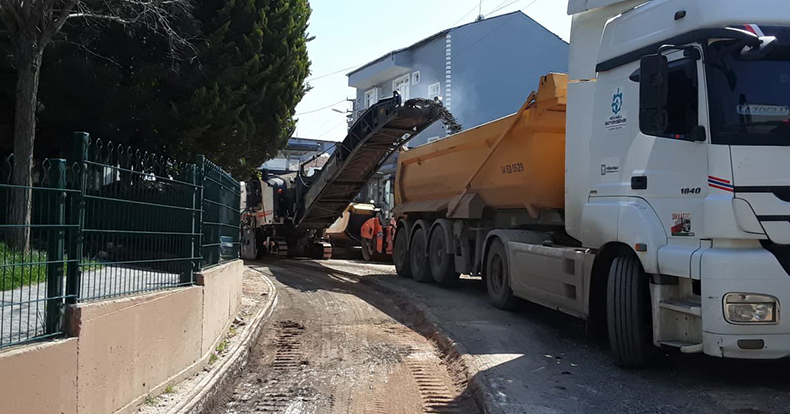 Barbaros Mahallesi’nde üstyapı seferberliği