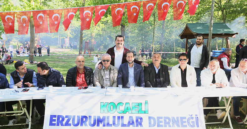 Erzurumlular Çınarlıdere’de Buluştu