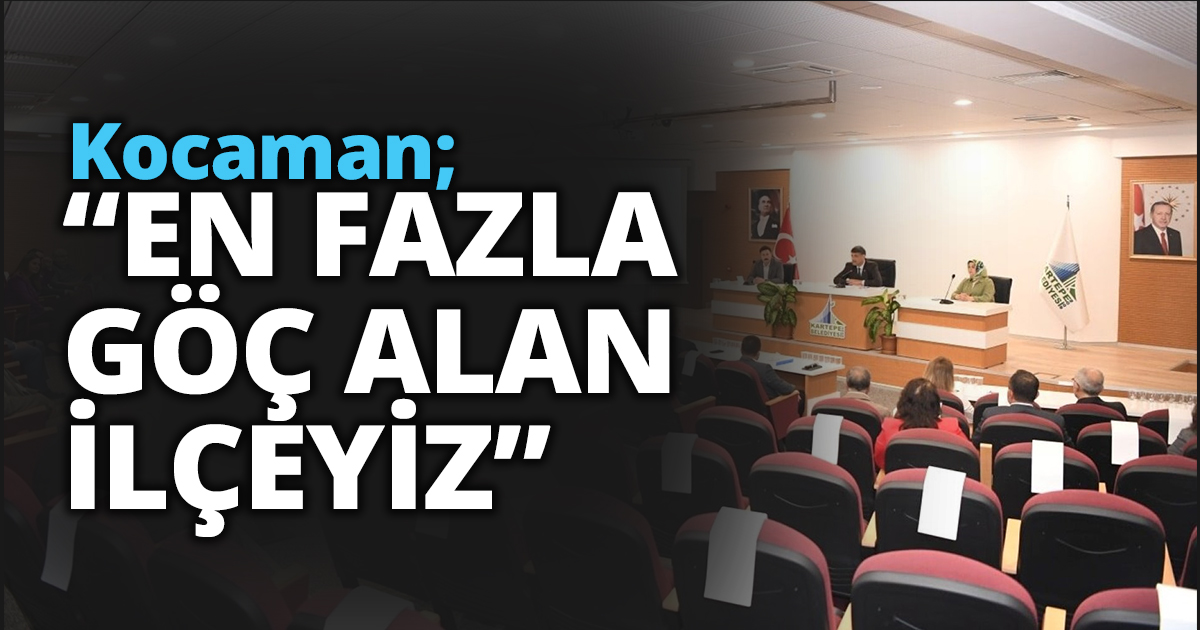 KARTEPE BELEDİYESİ MAYIS AYI MECLİS TOPLANTISI