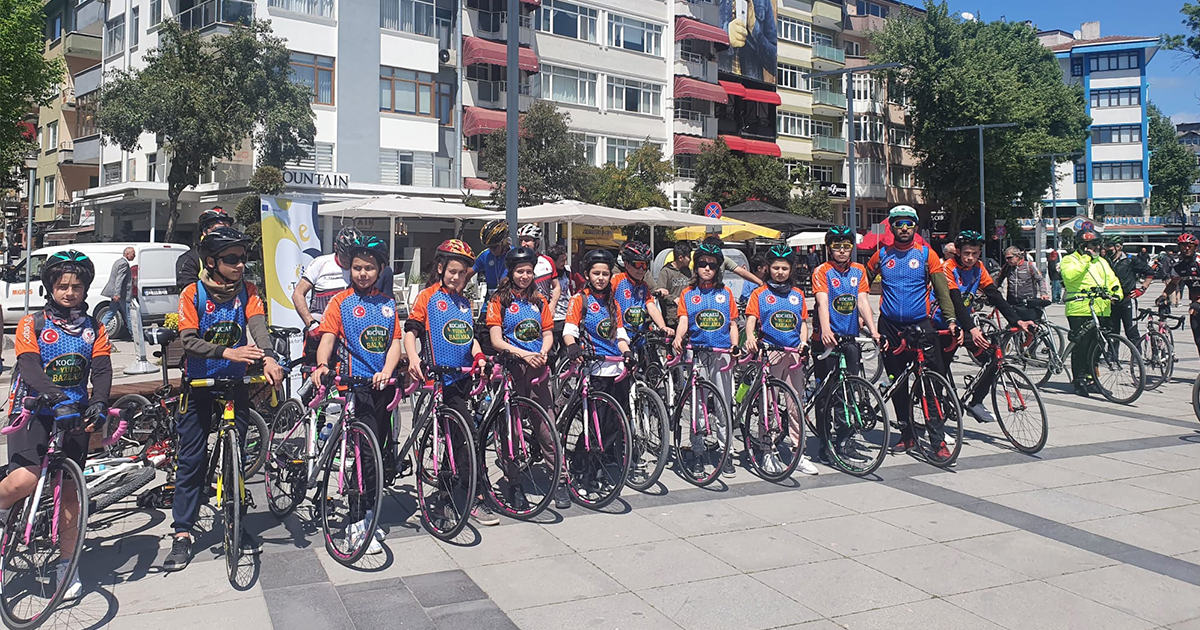 Avrupa Günü bisiklet turuyla kutlandı