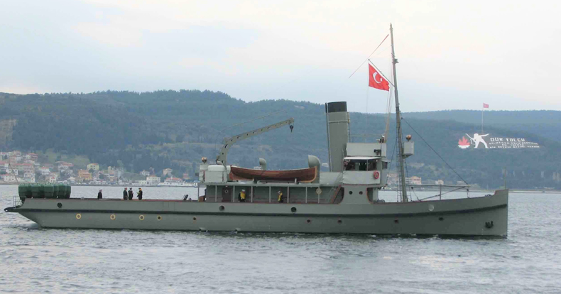 TCG Nusret Mayın Gemisi Gölcük'e geliyor