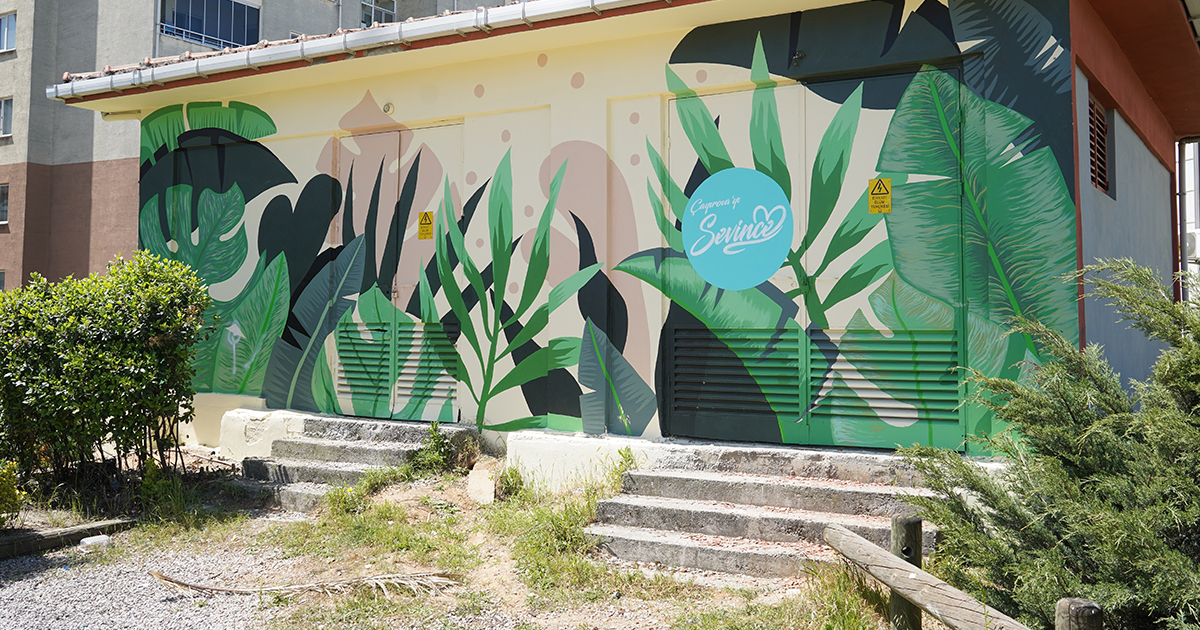 Trafolar sanat eserine dönüştürülüyor