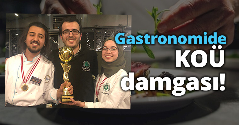 Gastronomide KOÜ damgası