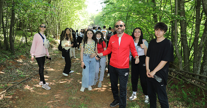Körfez’de gençlik festivali trekking ile başladı