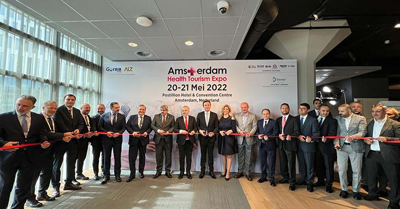 KOTO heyeti, Amsterdam Sağlık Turizmi Fuarı’na katıldı