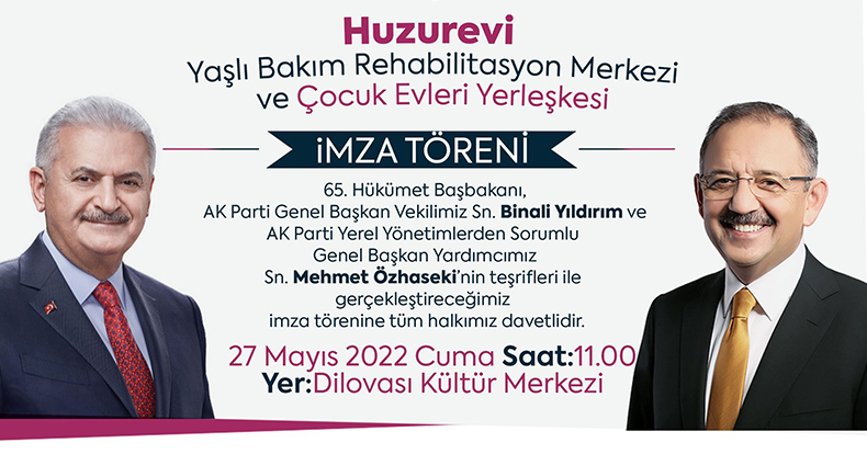 Binali Yıldırım ve Mehmet Özhaseki Dilovası’na geliyor 