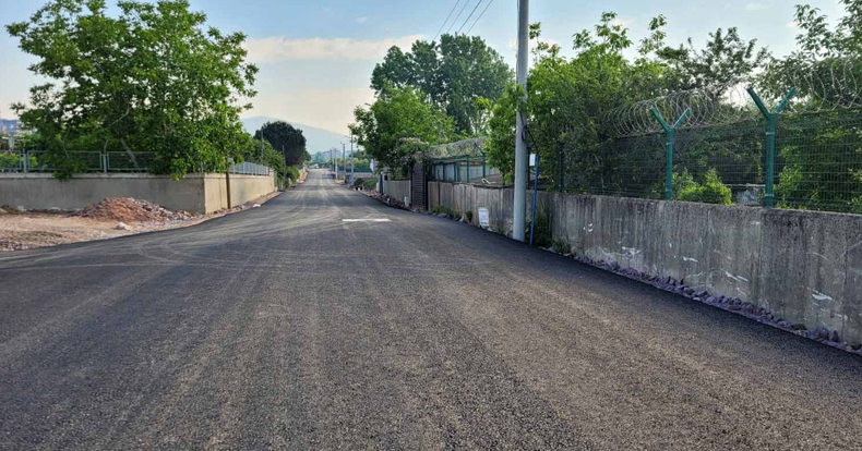 Derince Yıldız Sokak asfaltlandı