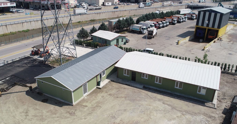 TEMİZLİK İŞLERİ MÜDÜRLÜĞÜ'NE 2 YENİ HİZMET BİNASI