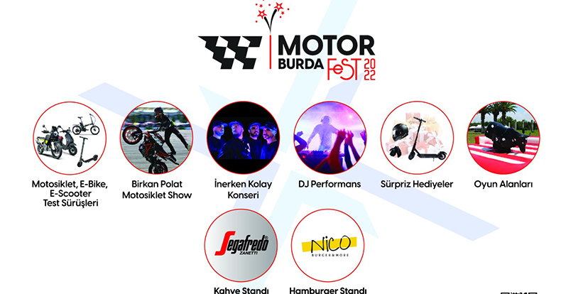 “MotorBurdaFEST 2022” şehri hareketlendirmeye geliyor!