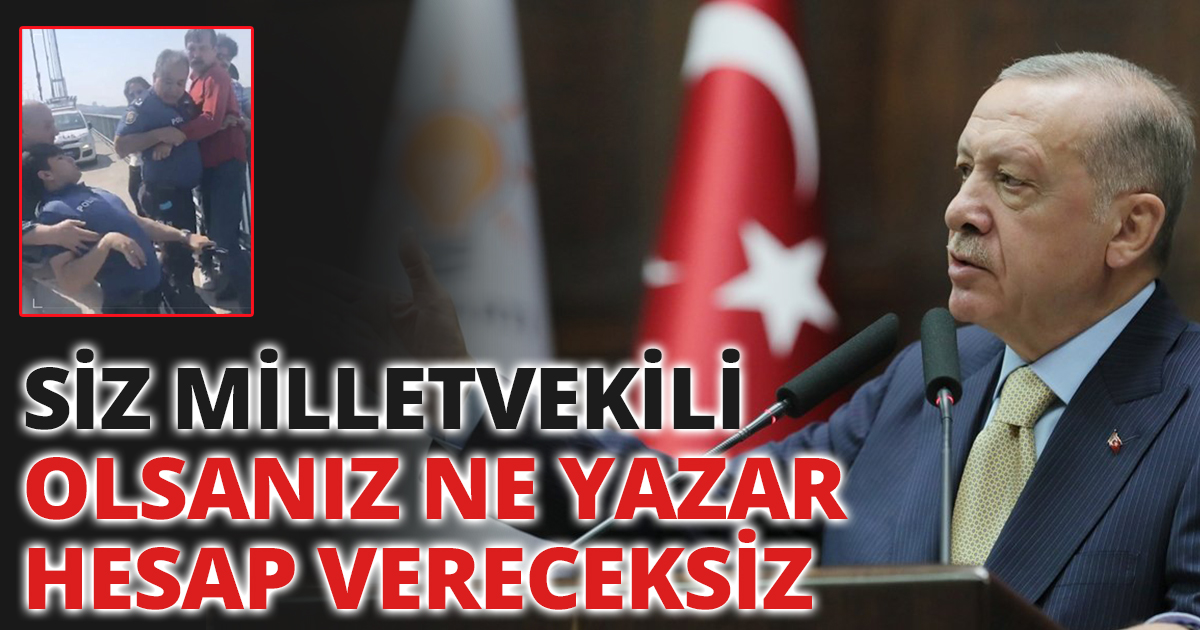 Cumhurbaşkanı Erdoğan'dan TİP'li vekillere tepki