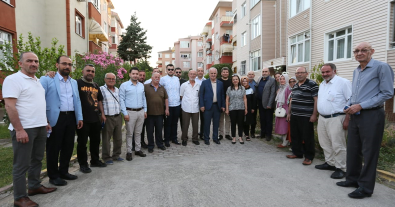 Başkan Aygün, Emek Sitesi’ne Konuk Oldu