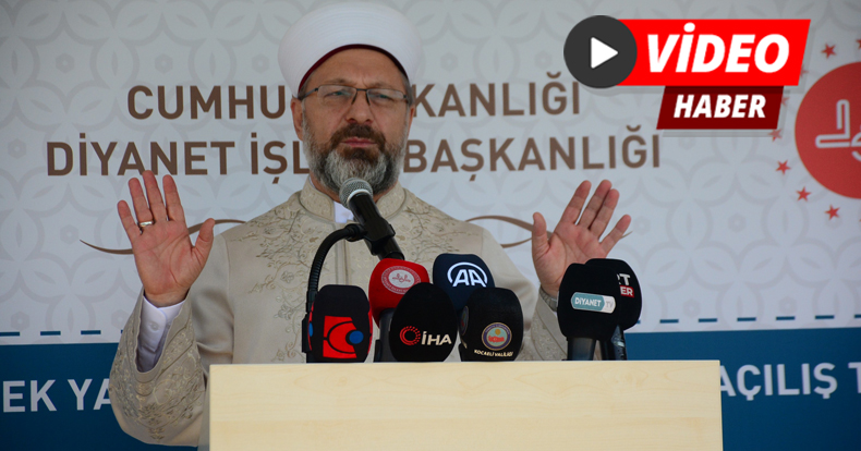 Ali Erbaş: “Fatih ruhlu gençler, nesiller yetiştirmek için emek veriyoruz”