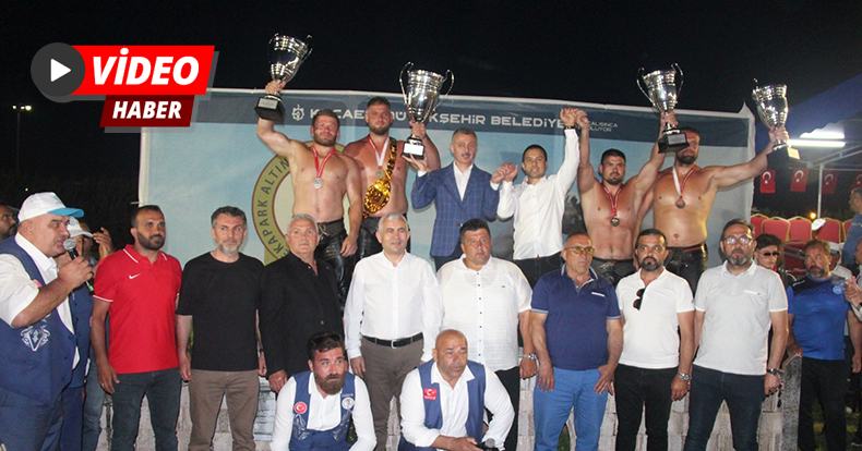 Tarihi Kırkpınar öncesi altın kemer Nedim Gürel’in oldu