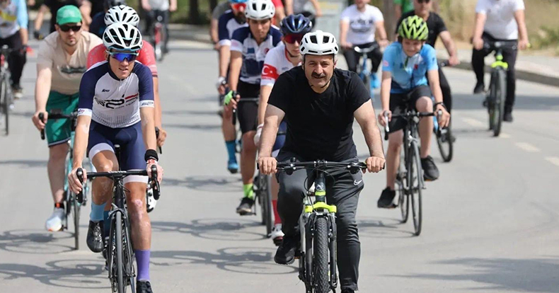 Çevre Haftası için pedal çevirdiler