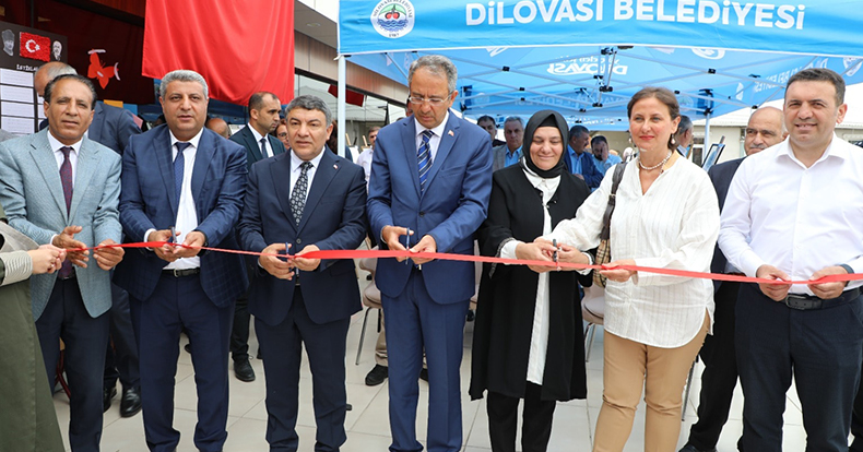 Başkan Şayir, Halk Eğitim Merkezi’nin yılsonu sergisini açtı 