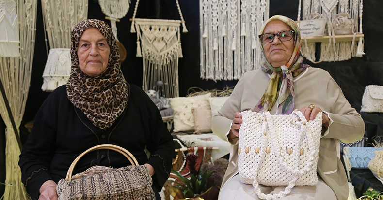 El emeği göz nuru ürünlerini sergilediler