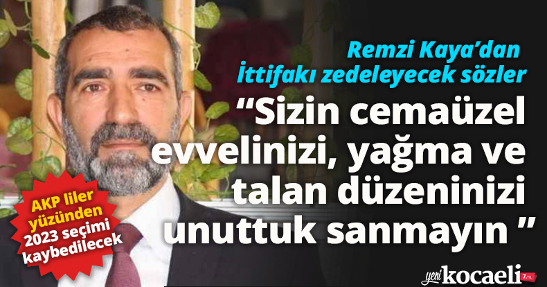 Ak parti deki AKP liler yüzünden 2023 seçimi kaybedilecek