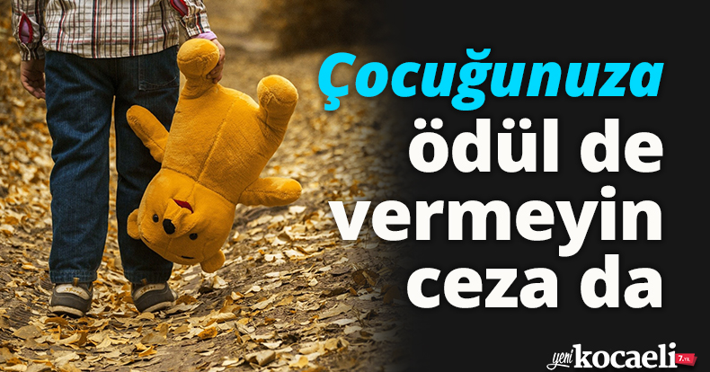 Çocuğunuza ödül de vermeyin ceza da