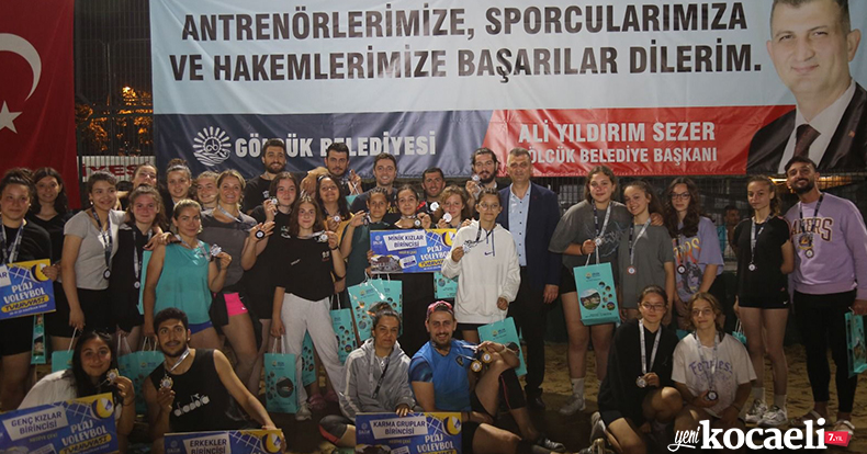 Rekor Katılımlı Plaj Voleybolu Turnuvası Sona Erdi