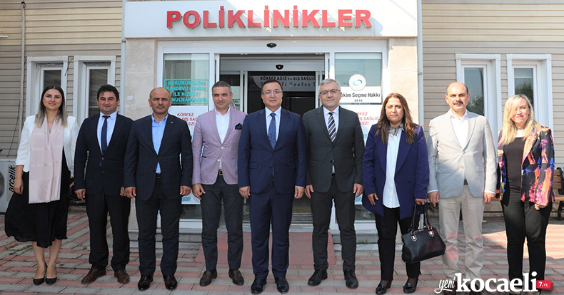 Körfez Ağız ve Diş Sağlığı Merkezi'ne anlamlı bağış