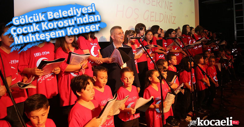 Gölcük Belediyesi Çocuk Korosu’ndan Muhteşem Konser