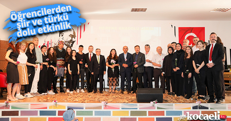 Öğrencilerden şiir ve türkü dolu etkinlik