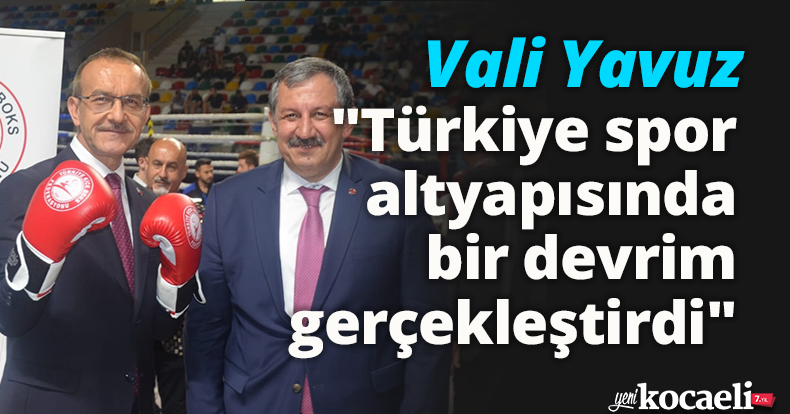 Türkiye Kick Boks Şampiyonası'nın açılış töreni gerçekleştirildi 