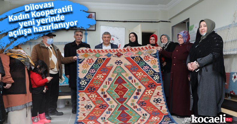 Dilovası Kadın Kooperatifi yeni yerinde açılışa hazırlanıyor 