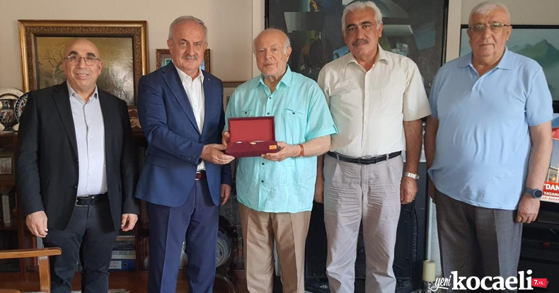 Başkan Aygün, İzzettin Doğan’ı Ziyaret Etti