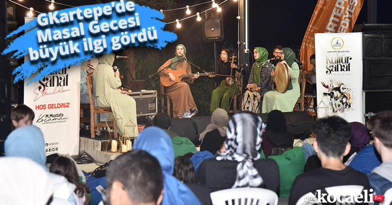 Kartepe’de Masal Gecesi büyük ilgi gördü