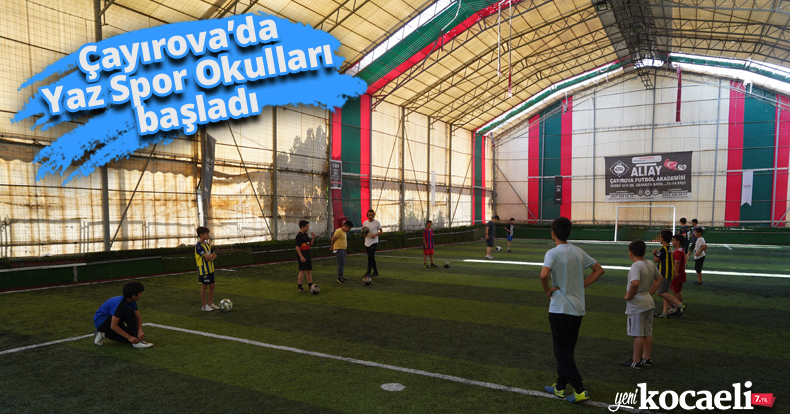 Çayırova’da Yaz Spor Okulları başladı