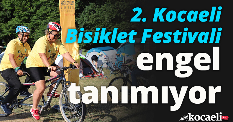 2. Kocaeli Bisiklet Festivali engel tanımıyor