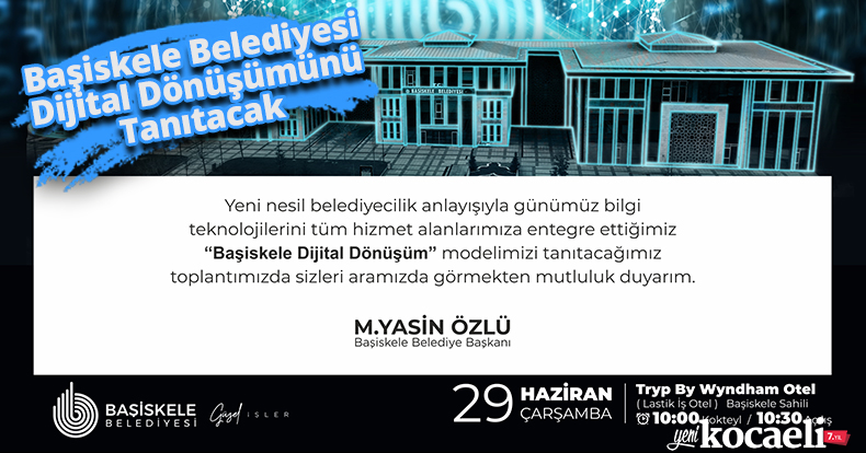 Başiskele Belediyesi Dijital Dönüşümünü Tanıtacak