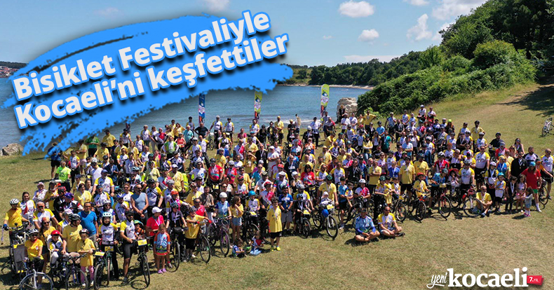 Bisiklet Festivaliyle Kocaeli’ni keşfettiler