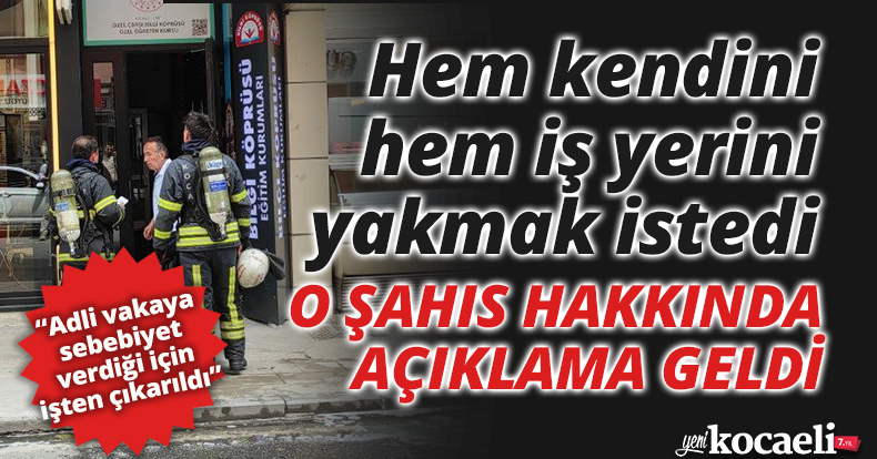 Adli vakaya sebebiyet verdiği için işten çıkarıldı!