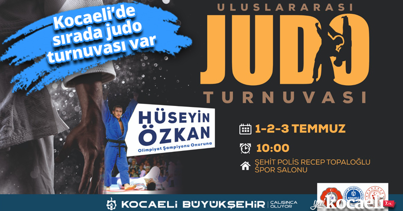 Kocaeli’de sırada judo turnuvası var