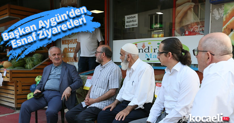 Başkan Aygün’den Esnaf Ziyaretleri