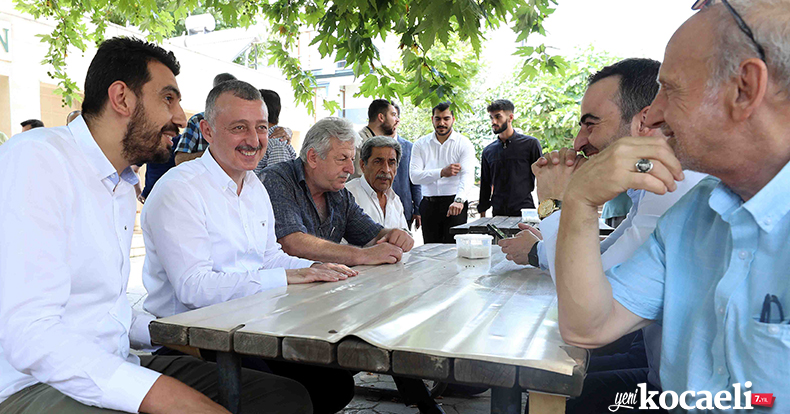   Vatandaşlardan Başkan Büyükakın’a,  “Biz dua ordusuyuz, sizler hizmet ordusu”